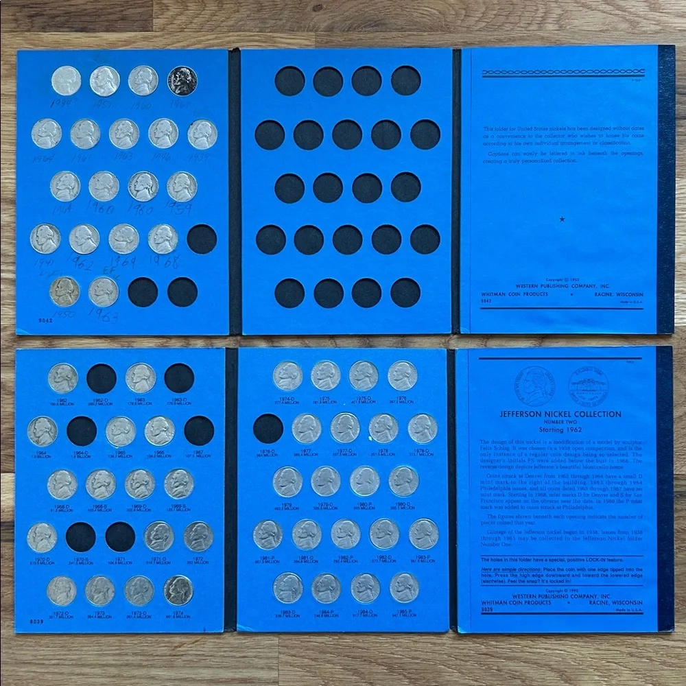 Vintage Coin Collection in Books - Picture 3 of 4